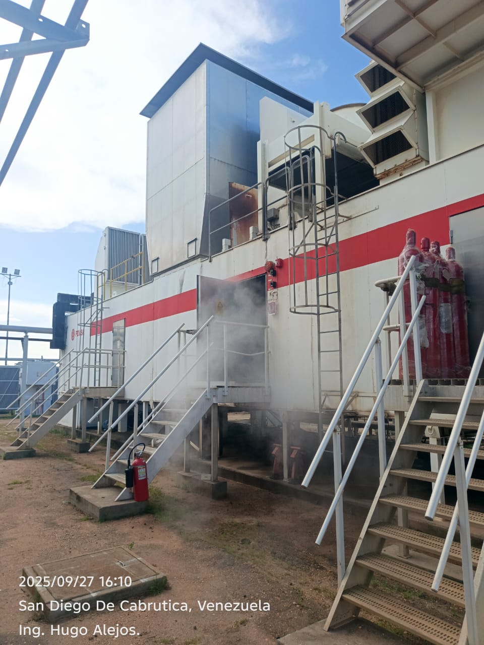 Actualización del Sistema Contra Incendio y Extinción de CO2 para Turbogeneradores (GTA y GTB) Siemens SGT-500